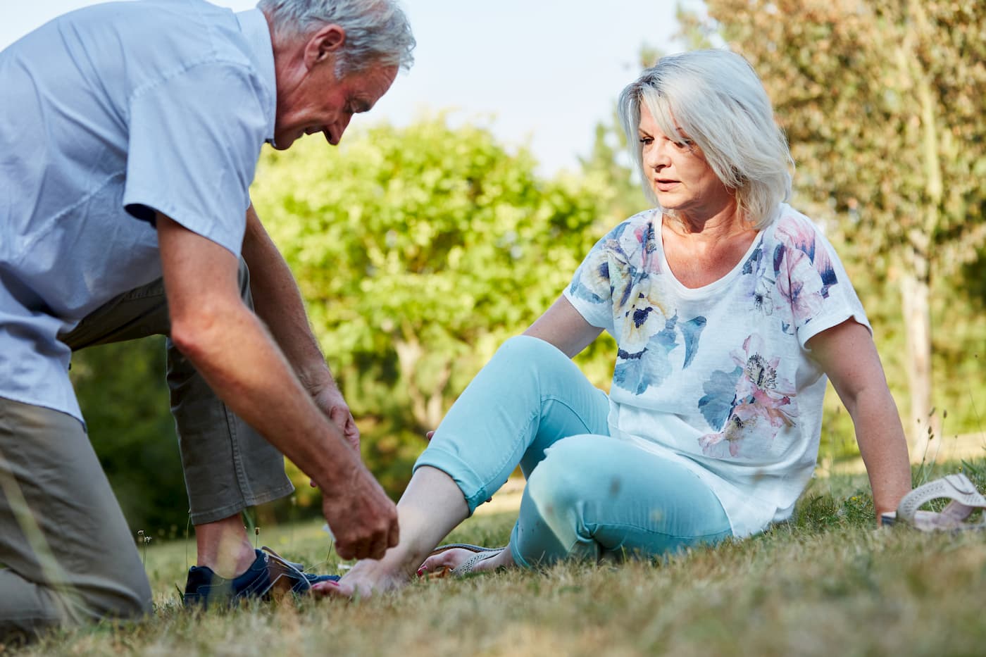 mal de pied chez les seniors
