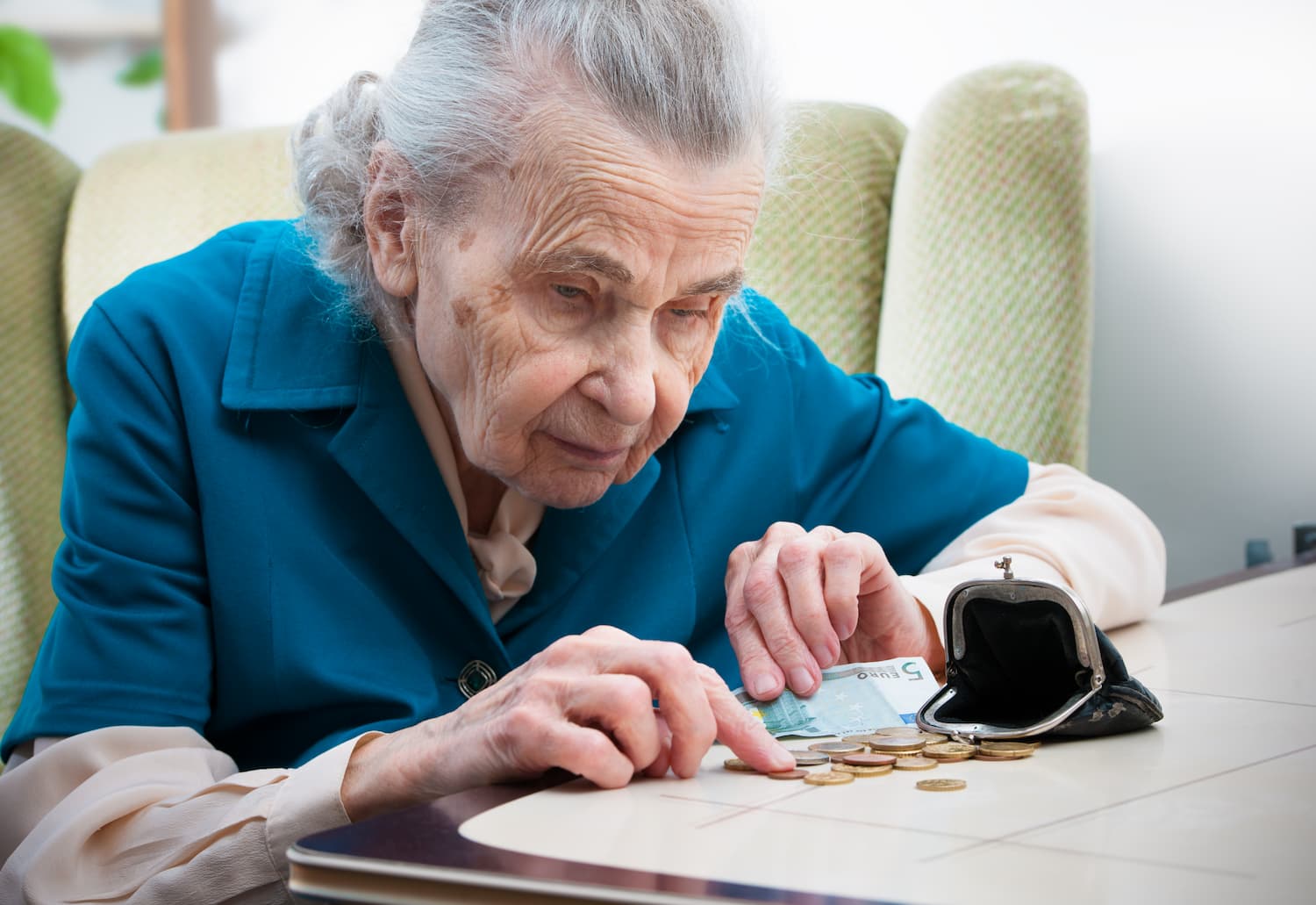 baisse revenus senior