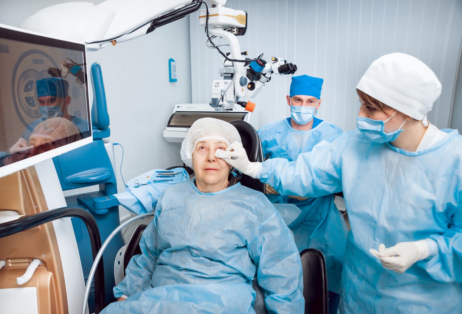 chirurgie de confort pour les yeux