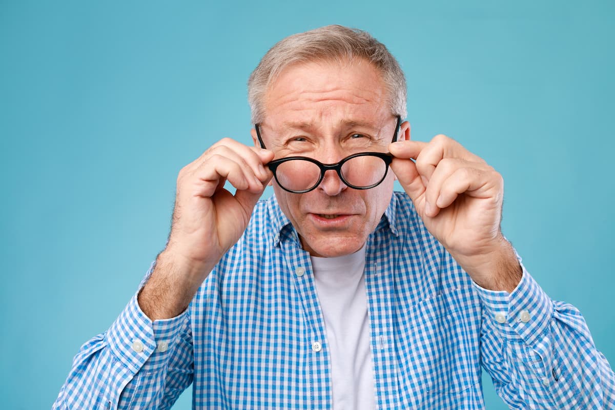 maladie des yeux senior