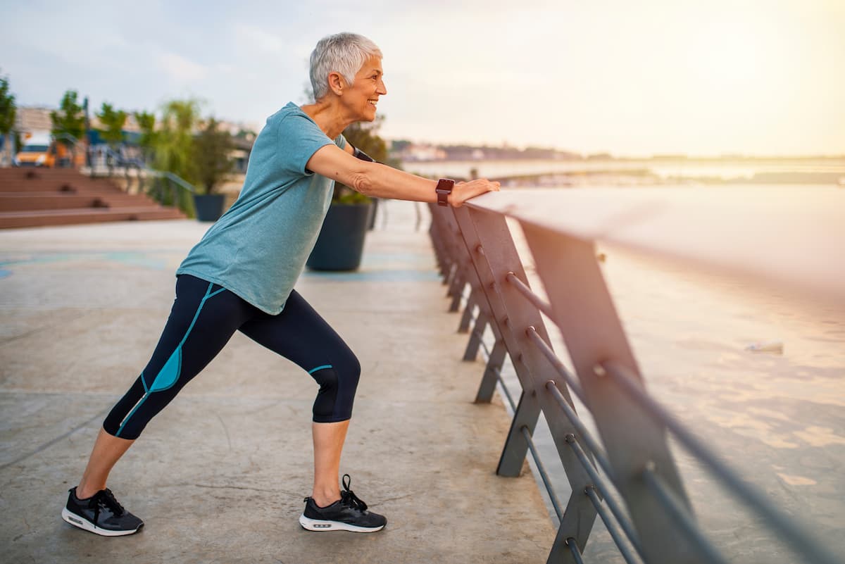 senior activité forte chaleur